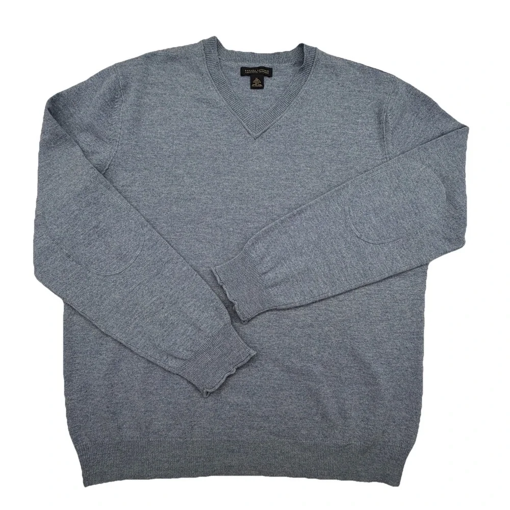 Banana Republic Sweater Mens XL Lambs Wool Silk Blends